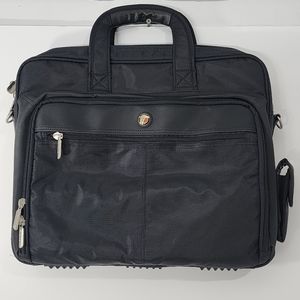 LIKE NEW Targus‎ Black Nylon Briefcase/Attache/ Organizer Bag